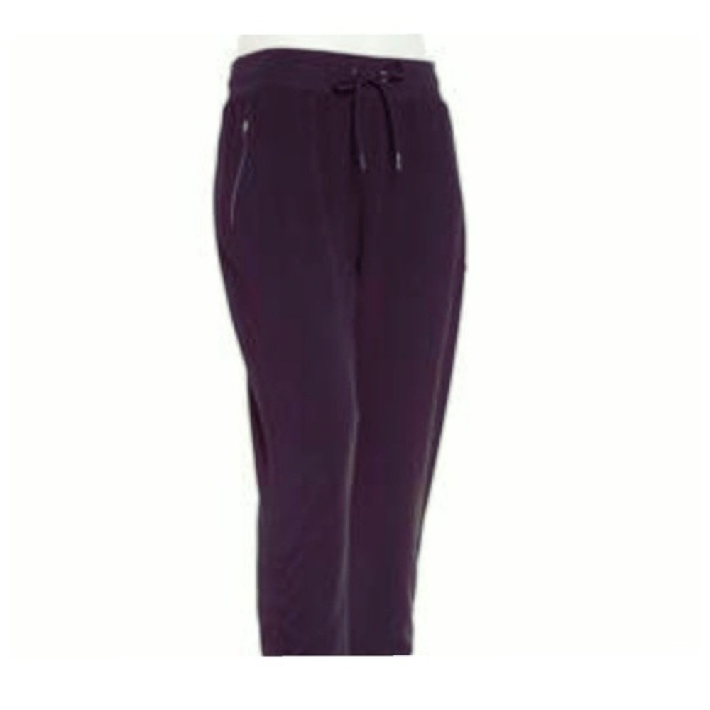 Nine West Active Wear‎ French Terry Black Joggers NWT
